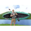 imageBestway Hydro Force Inflatable Kayak Set  Includes Seat Paddle Hand Pump Storage Carry Bag  Great for Adults Kids and Families1Person Ventura Elite