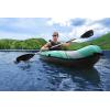 imageBestway Hydro Force Inflatable Kayak Set  Includes Seat Paddle Hand Pump Storage Carry Bag  Great for Adults Kids and Families1Person Ventura Elite