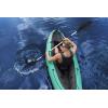 imageBestway Hydro Force Inflatable Kayak Set  Includes Seat Paddle Hand Pump Storage Carry Bag  Great for Adults Kids and Families1Person Ventura Elite