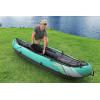 imageBestway Hydro Force Inflatable Kayak Set  Includes Seat Paddle Hand Pump Storage Carry Bag  Great for Adults Kids and Families1Person Ventura Elite