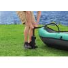 imageBestway Hydro Force Inflatable Kayak Set  Includes Seat Paddle Hand Pump Storage Carry Bag  Great for Adults Kids and Families1Person Ventura Elite