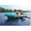 imageBestway Hydro Force Inflatable Kayak Set  Includes Seat Paddle Hand Pump Storage Carry Bag  Great for Adults Kids and Families2person Rapid Elite