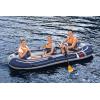 imageBestway HydroForce Inflatable Raft Set  Inflatable Boat for Kids and Adults  Great for Ponds Lakes Rivers3Person Treck