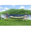 imageBestway HydroForce Inflatable Raft Set  Inflatable Boat for Kids and Adults  Great for Ponds Lakes Rivers3Person Voyager