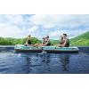 imageBestway HydroForce Inflatable Raft Set  Inflatable Boat for Kids and Adults  Great for Ponds Lakes Rivers5Person Adventure Elite