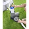 imageBestway 58390E Flowclear 1500 GPH Filter Pump for 300 to 8400 Gallon Above Ground Swimming Pool with Adaptors and Energy Saving PlugGray