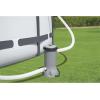 imageBestway 58671E Flowclear 2500 Gallon Transparent Filter Pump for Above Ground Swimming Pools with Adaptors and Energy Saving PlugGray