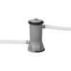 imageBestway 58671E Flowclear 2500 Gallon Transparent Filter Pump for Above Ground Swimming Pools with Adaptors and Energy Saving PlugGray