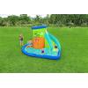 imageBestway H2OGO Turbo Splash Water Zone Mega Water Park  Inflatable Slide Climbing Wall Splash Pool  Great for Kids Ages 5Hydro Hangout