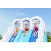 imageBestway H2OGO Turbo Splash Water Zone Mega Water Park  Inflatable Slide Climbing Wall Splash Pool  Great for Kids Ages 5Tidal Trifecta