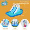 imageBestway H2OGO Turbo Splash Water Zone Mega Water Park  Inflatable Slide Climbing Wall Splash Pool  Great for Kids Ages 5Tidal Trifecta