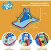 imageBestway H2OGO Turbo Splash Water Zone Mega Water Park  Inflatable Slide Climbing Wall Splash Pool  Great for Kids Ages 5Waterfall Waves