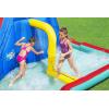 imageBestway H2OGO Turbo Splash Water Zone Mega Water Park  Inflatable Slide Climbing Wall Splash Pool  Great for Kids Ages 5Waterfall Waves
