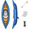 imageBestwayBestway HydroForce Cove Champion Inflatable Kayak for 1 Adult Inflatable raft SetBlue
