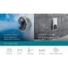 imageBestway SaluSpa Paris ThermaCore UltraFit Smart AirJet Rigid Foam Hot Tub Spa 67quot x 255quot  Fits Up to 46 Persons  Grey Marble