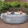 imageBestway Coleman Sicily AirJet Large Round 5 to 7 Person Inflatable Hot Tub Portable Outdoor Spa with 180 AirJets and EnergySense Cover GreySicily EnergySense
