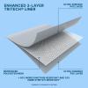imageBestway Power Steel 18 x 9 x 48quot Oval Metal Frame Above Ground Outdoor Swimming Pool Set with 1500 GPH Filter Pump Ladder and Pool Cover