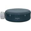 imageBestway SaluSpa Aruba AirJet Large Round 2 to 3 Person Inflatable Hot Tub Portable Outdoor Spa with 110 AirJets and EnergySense Cover GreyDeep Blue
