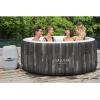 imageBestway SaluSpa Fiji AirJet Large Round 2 to 4 Person Inflatable Hot Tub Portable Outdoor Spa with 120 AirJets and EnergySense Cover GreyBahamas