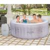 imageBestway SaluSpa Fiji AirJet Large Round 2 to 4 Person Inflatable Hot Tub Portable Outdoor Spa with 120 AirJets and EnergySense Cover GreyCancun