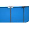 imageBestway Steel Pro MAX 14 Foot x 48 Inch Round Metal Frame Above Ground Outdoor Swimming Pool Set with 1000 Filter Pump Ladder and Cover Gray15 x 48  Blue
