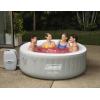 imageColeman Palm Springs EnergySense AirJet Inflatable Hot Tub Spa 77quot x 28quot  Portable Hot Tub with 2 Covers 1 EnergyEfficient Thermal Cover and 1 Standard Cover  Fits Up to 46 Persons  Green2 Capacity Light Grey