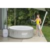 imageColeman Palm Springs EnergySense AirJet Inflatable Hot Tub Spa 77quot x 28quot  Portable Hot Tub with 2 Covers 1 EnergyEfficient Thermal Cover and 1 Standard Cover  Fits Up to 46 Persons  Green2 Capacity Light Grey