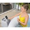 imageColeman Palm Springs EnergySense AirJet Inflatable Hot Tub Spa 77quot x 28quot  Portable Hot Tub with 2 Covers 1 EnergyEfficient Thermal Cover and 1 Standard Cover  Fits Up to 46 Persons  Green2 Capacity Light Grey