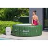 imageColeman Palm Springs EnergySense AirJet Inflatable Hot Tub Spa 77quot x 28quot  Portable Hot Tub with 2 Covers 1 EnergyEfficient Thermal Cover and 1 Standard Cover  Fits Up to 46 Persons  Green4 Capacity Forest Green
