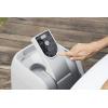 imageBestway SaluSpa San Diego UltraFit EnergySense Inflatable Hot Tub Spa 77quot x 26quot  Portable Hot Tub with EnergyEfficient Cover and Builtin Pump  Fits Up to 46 Persons  Brown WoodMiami EnergySense