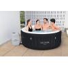 imageBestway SaluSpa San Diego UltraFit EnergySense Inflatable Hot Tub Spa 77quot x 26quot  Portable Hot Tub with EnergyEfficient Cover and Builtin Pump  Fits Up to 46 Persons  Brown WoodMiami EnergySense