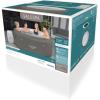 imageBestway SaluSpa San Diego UltraFit EnergySense Inflatable Hot Tub Spa 77quot x 26quot  Portable Hot Tub with EnergyEfficient Cover and Builtin Pump  Fits Up to 46 Persons  Brown WoodBarbados EnergySense
