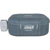 imageColeman Hawaii AirJet Large Square 4 to 6 Person Inflatable Hot Tub Portable Outdoor Spa with 140 AirJets and EnergySense Cover GreyGray