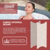 imageColeman Hawaii AirJet Large Square 4 to 6 Person Inflatable Hot Tub Portable Outdoor Spa with 140 AirJets and EnergySense Cover GreyGray