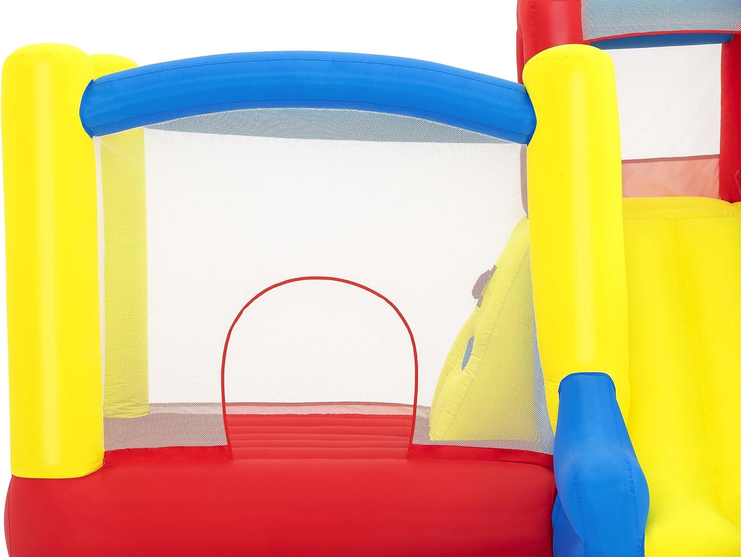 imageH2OGO Slidetastic Mega Bouncer Bounce House 9 x 85quot x 84quot  for Indoor and Outdoor Play  Perfect for Kids Ages 3