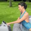 imageBestway 46 Person SaluSpa Honolulu AirJet Inflatable Hot Tub Spa 77quot x 28quot Round Portable Spa with 140 Soothing Jets and Insulated Cover