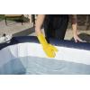 imageBestway SaluSpa AllinOne 3 Piece Maintenance Cleaning Tool Accessory Set with Scrub Brush Mitt and Skimmer Net for Hot Tub and Spa