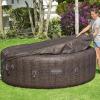 imageBestway SaluSpa St Moritz AirJet with Pump Air Filters and Massage System  Bestway SaluSpa Underwater Non Slip Pool with Adjustable Height Legs
