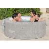 imageBestway Zurich SaluSpa 24 Person Inflatable Round Outdoor Hot Tub with 120 Soothing AirJets Filter Cartridge and EnergyEfficient Insulated Cover