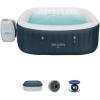 imageColeman SaluSpa Ibiza AirJet Inflatable Hot Tub Spa 46 Person 71in X 71in X 26in