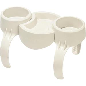 imageBestway SaluSpa Inflatable Spa Drink Holder Tray  1 Caddy Holds 2 Drinks  Outdoor Hot Tub and Spa Accessory