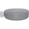 imageBestway SaluSpa Grenada AirJet Inflatable Hot Tub with 190 Soothing Jets and Underwater Non Slip Pool and Spa Seat with Adjustable Legs Gray 6 Pack
