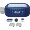 imageBestway Coleman Hawaii AirJet Hot Tub  Bestway SaluSpa Underwater Non Slip Pool and Spa Seat with Adjustable Legs Gray 2 Pack