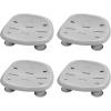 imageBestway SaluSpa Underwater Durable Non Slip Swimming Pool and Spa Comfort Seat with Adjustable Height Legs and Weighted Feet Gray 4 Pack
