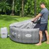 imageBestway SaluSpa Sun Shade Canopy Bundled with Aruba SaluSpa Inflatable Outdoor Hot Tub with 110 Soothing AirJets and Insulated CoverHonolulu