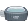 imageColeman SaluSpa 6 Person Inflatable Outdoor Hot Tub Spa and Bestway SaluSpa 3 Piece Cleaning Tool Set with Scrub Brush Mitt and Skimmer Net