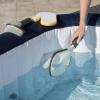 imageColeman SaluSpa 6 Person Inflatable Outdoor Hot Tub Spa and Bestway SaluSpa 3 Piece Cleaning Tool Set with Scrub Brush Mitt and Skimmer Net