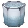 imageBestway SaluSpa Glacial Dip Cold Plunge Recovery Ice Bath Pod 1Person 355quot x 315quot  Round Cold Plunge Tub
