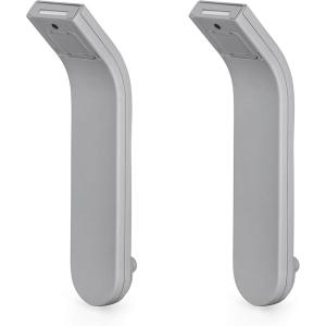 imageSaluSpa 2 Pack Battery Powered LED Soothing Spa Waterfall Accessory Attachment with 7 Color Changing Lights for Bestway AirJet ampamp AirJet Plus