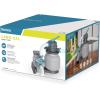 imageBestway 1500 Gallon Sand Filter Pump for 300 to 11200 Gallon Above Ground Outdoor Swimming Pools with ChemConnect Clean Water Dispenser